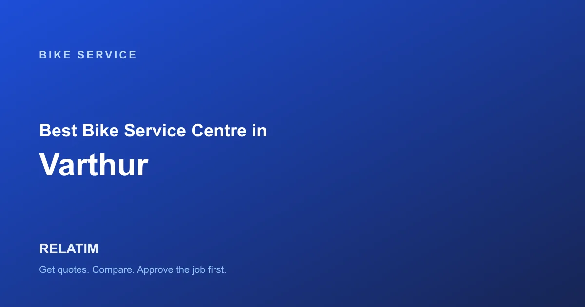 Best Bike Service Centre in Varthur, Bangalore